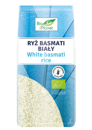 Riz basmati blanc sans gluten BIO 500 g