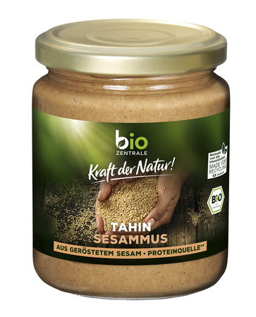 Glutenfreies Tahini (Sesampaste) BIO 250 g - Bio Zentrale
