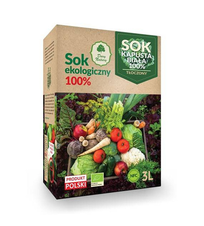 Weißkohlsaft 100% Bio 3 L - Dary Natury