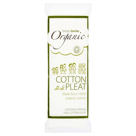 Wata 100 % bawełny organicznej 100 g - Simply Gentle