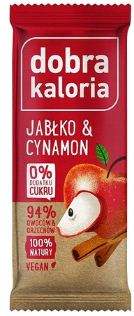 Baton owocowy jabłko & cynamon 35 g